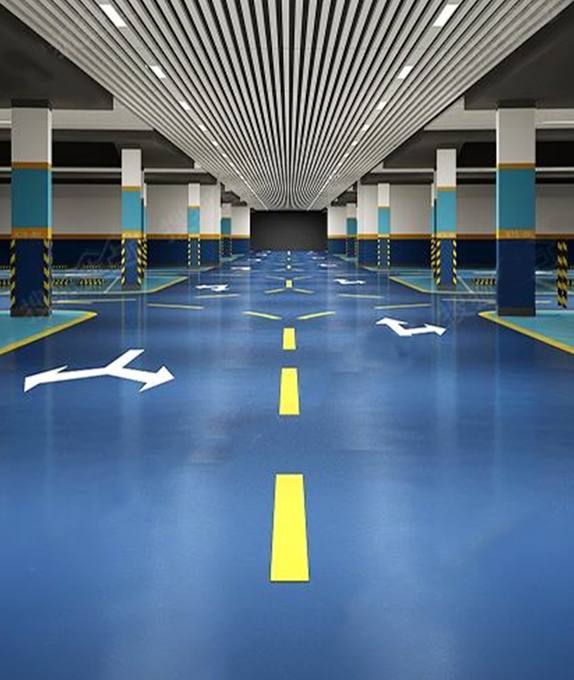 建智科技環(huán)氧地坪漆有什么優(yōu)點?適合用在地下停車場么？